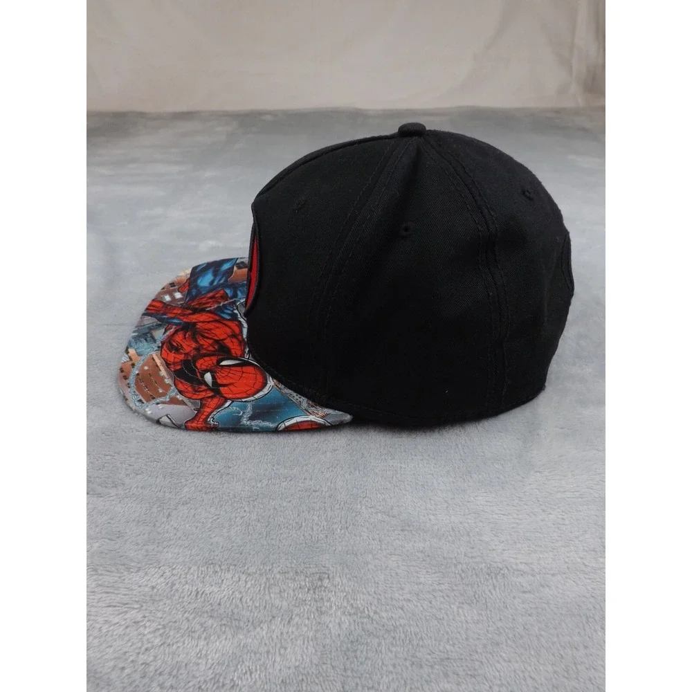 Spiderman Marvel Cap/Hat Graphic‎ Multicolor Snapback One Size Fits Most Spider